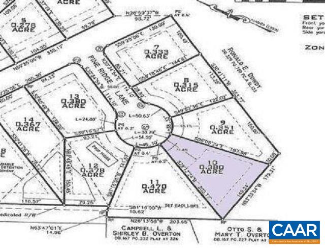 Lot 10 Pine Ridge Lane Prospect, VA 23960 - Photo 1 of 1 Gallery Image 1