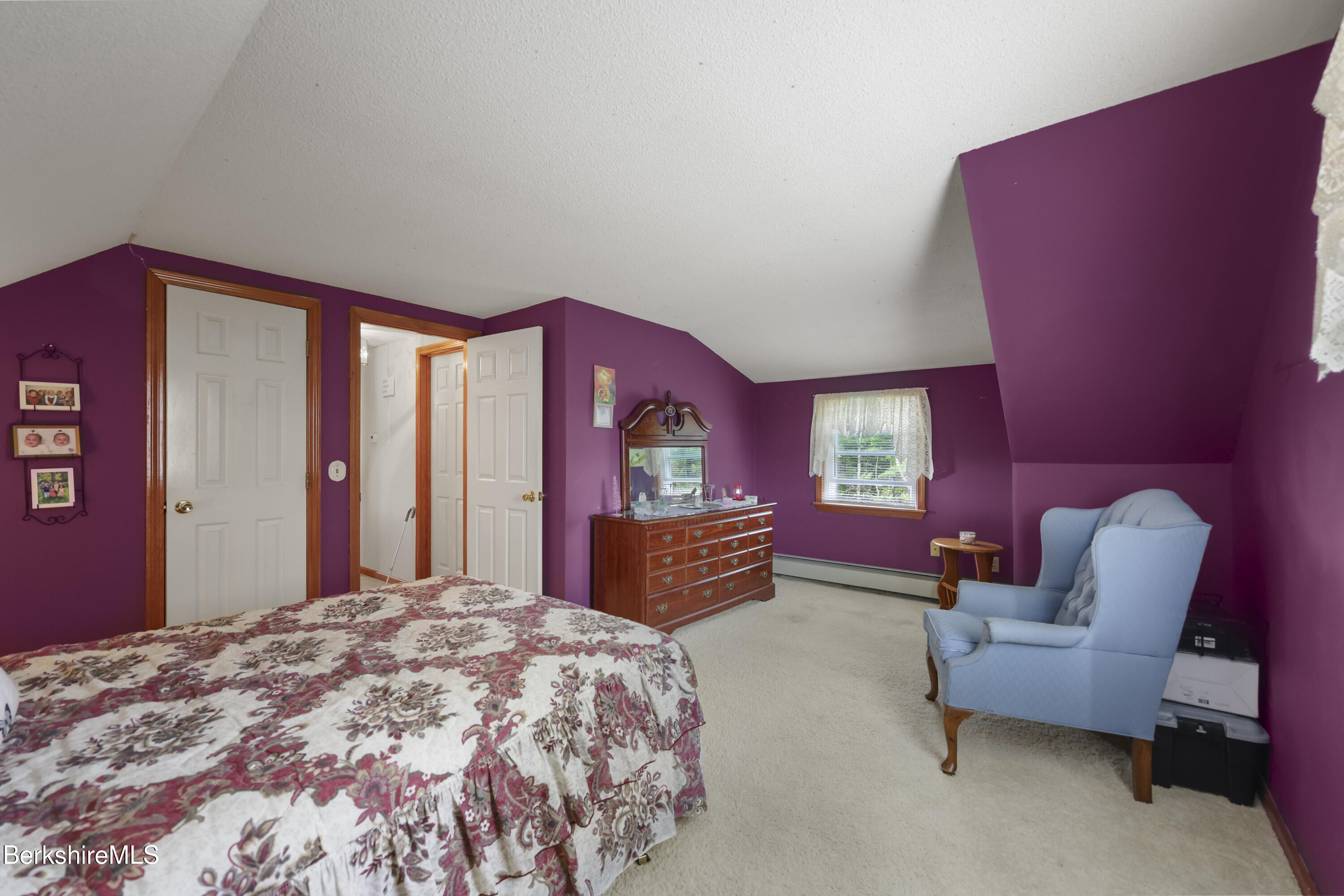 712 Barker Road Pittsfield, MA 01201 - Photo 31 of 39 a bedroom with a bed and a dresser