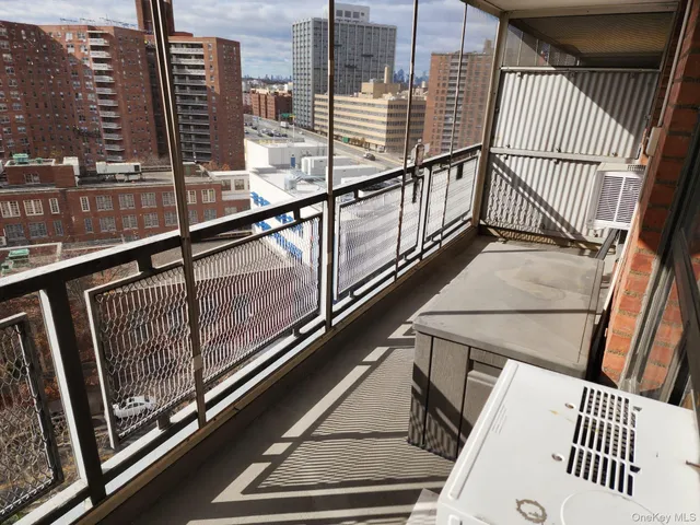 a sign on the street