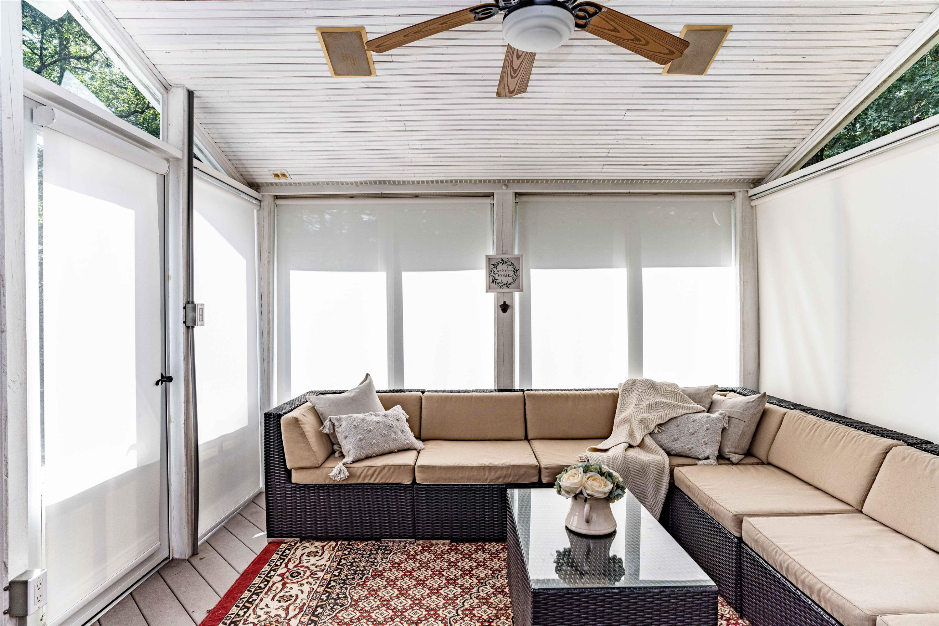 407 Catlin Road Cary, NC 27519 - Photo 34 of 42 a living room with furniture and a large window