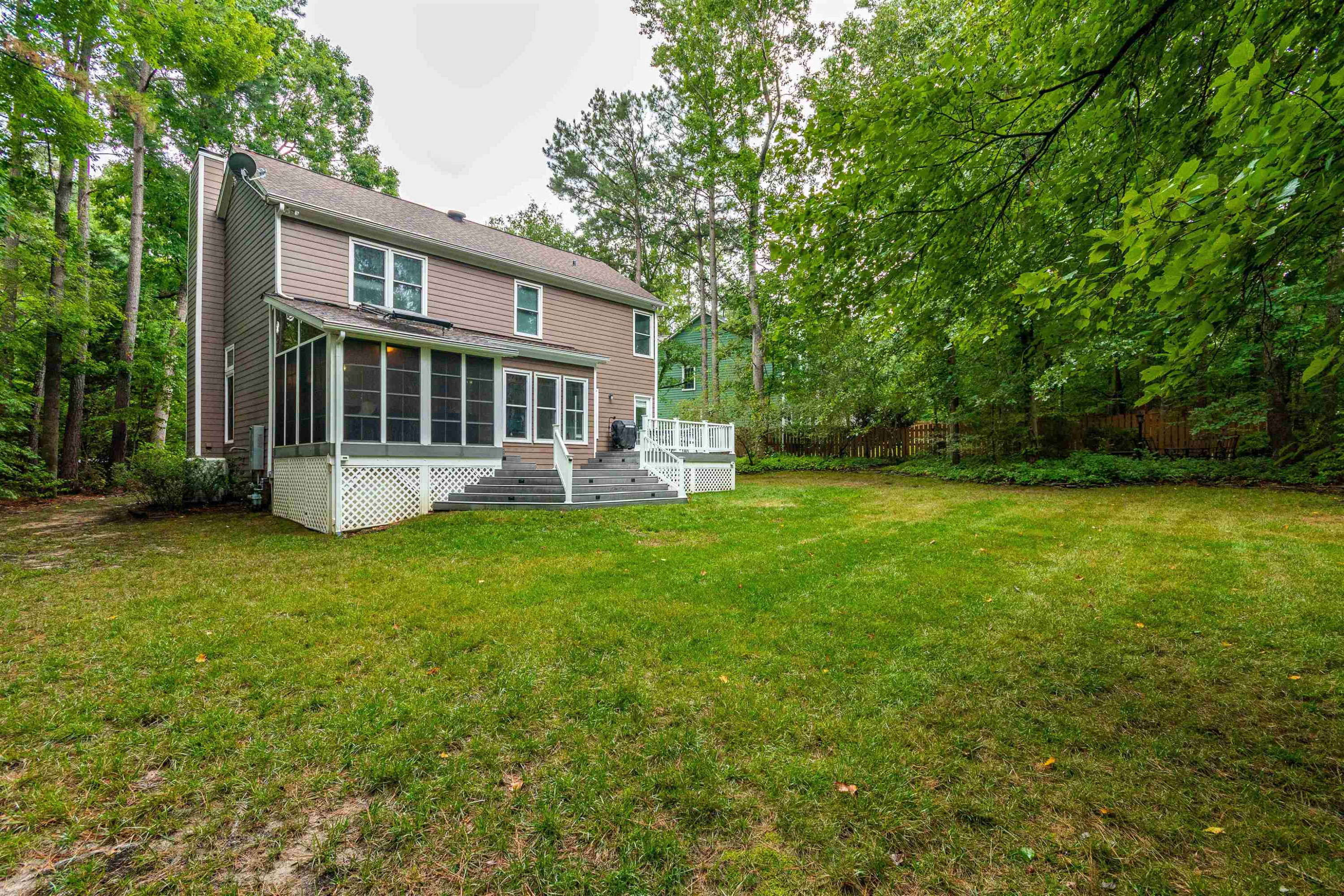 407 Catlin Road Cary, NC 27519 - Photo 38 of 42 a view of a house with backyard and sitting area