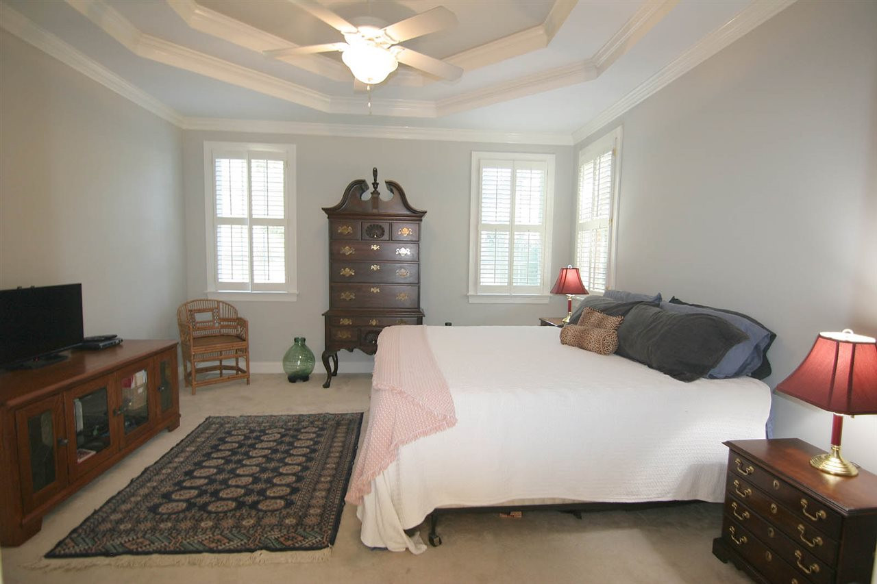 4210 Norman Ridge Lane Raleigh, NC 27613 - Photo 12 of 25 Double tray ceiling and plantation shutters Owners' Suite