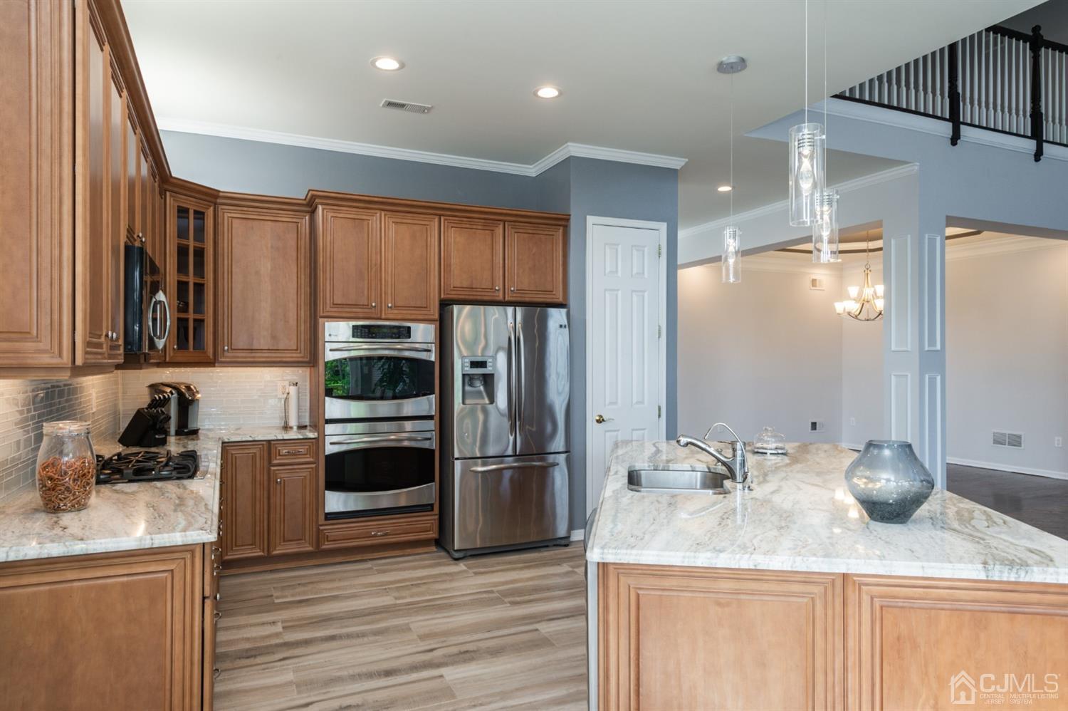 57 Kings Mill Road Monroe Township, NJ 08831 - Photo 7 of 44 Another Angle of the Kitchen - Open to Great Room, Dining Room & Eating Area - Perfect Floorplan for Entertaining