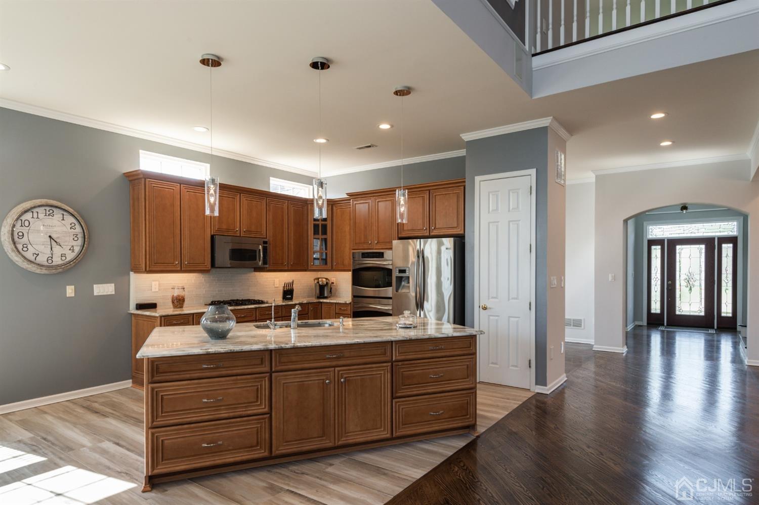 57 Kings Mill Road Monroe Township, NJ 08831 - Photo 9 of 44 View of Entry, Kitchen from the Great Room