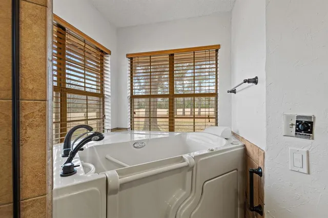 a room with a washer and dryer