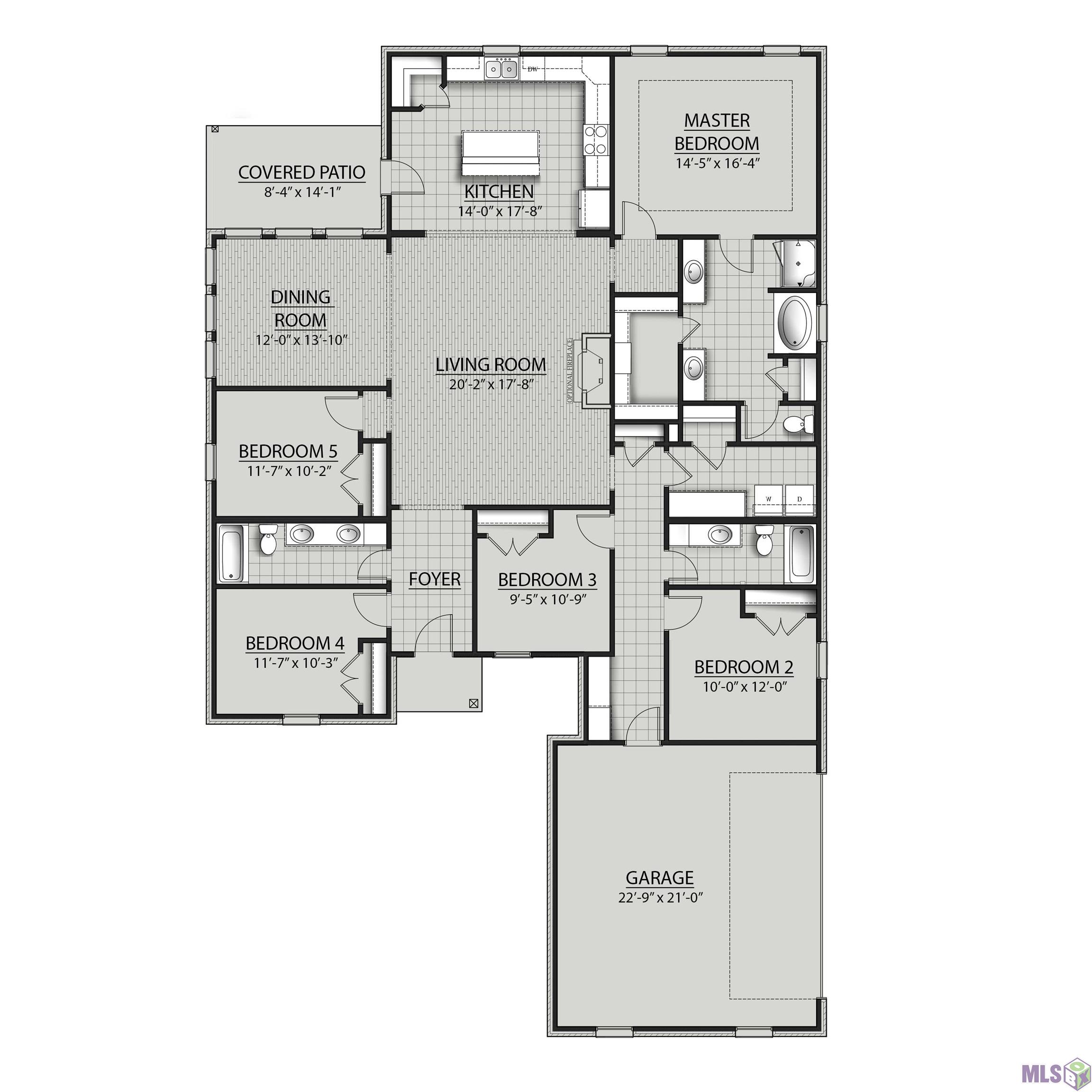 603 Elk Ridge Covington, LA 70435 - Photo 11 of 11 FLOOR PLAN