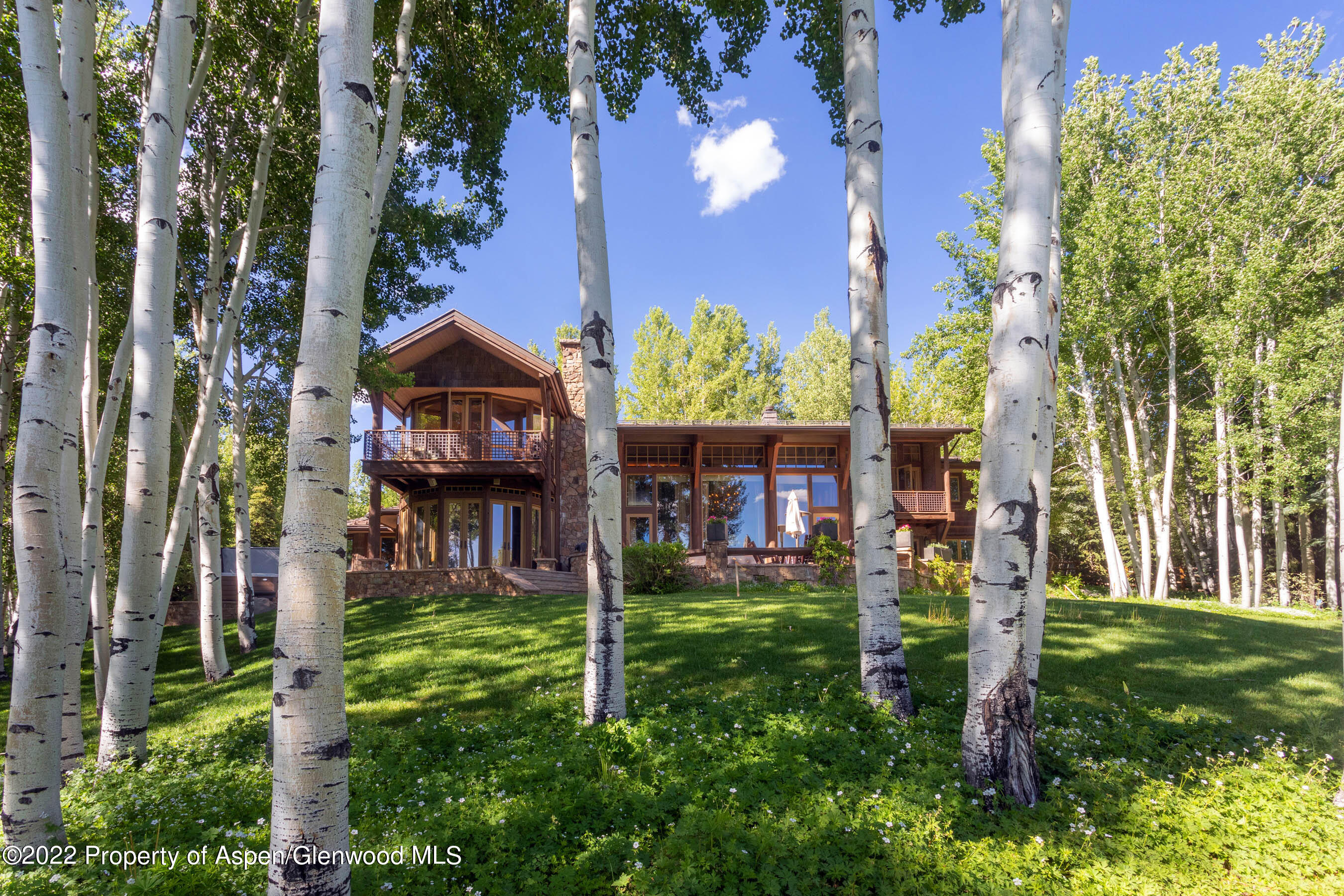 156 Eppley Drive Aspen, CO 81612 - Photo 36 of 44 Beautiful backyard