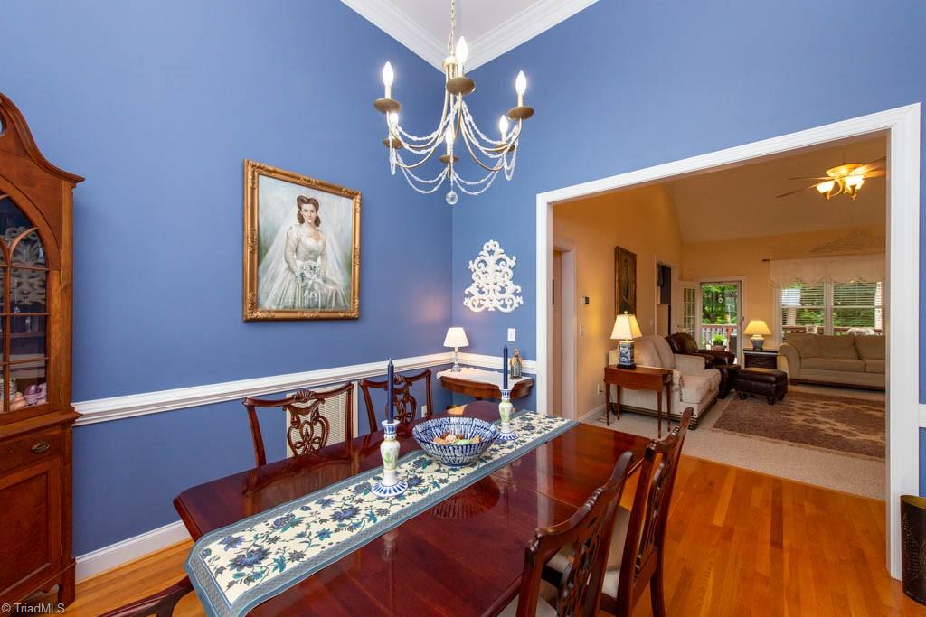 3859 Waterview Road High Point, NC 27265 - Photo 3 of 38 Dining Room leading to Great Room