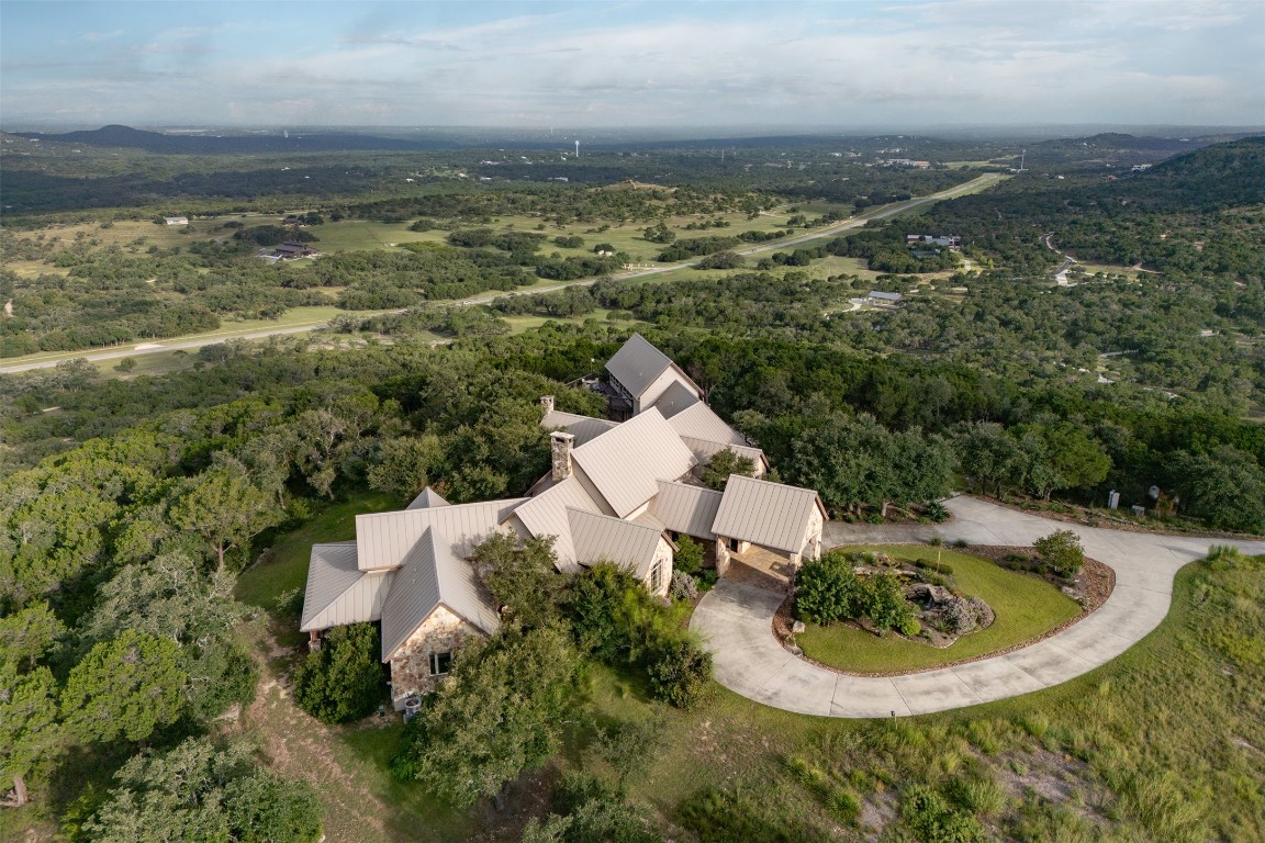 470 Inspiration Trail Wimberley, TX 78676 - Photo 4 of 30 an aerial view of a house with outdoor space