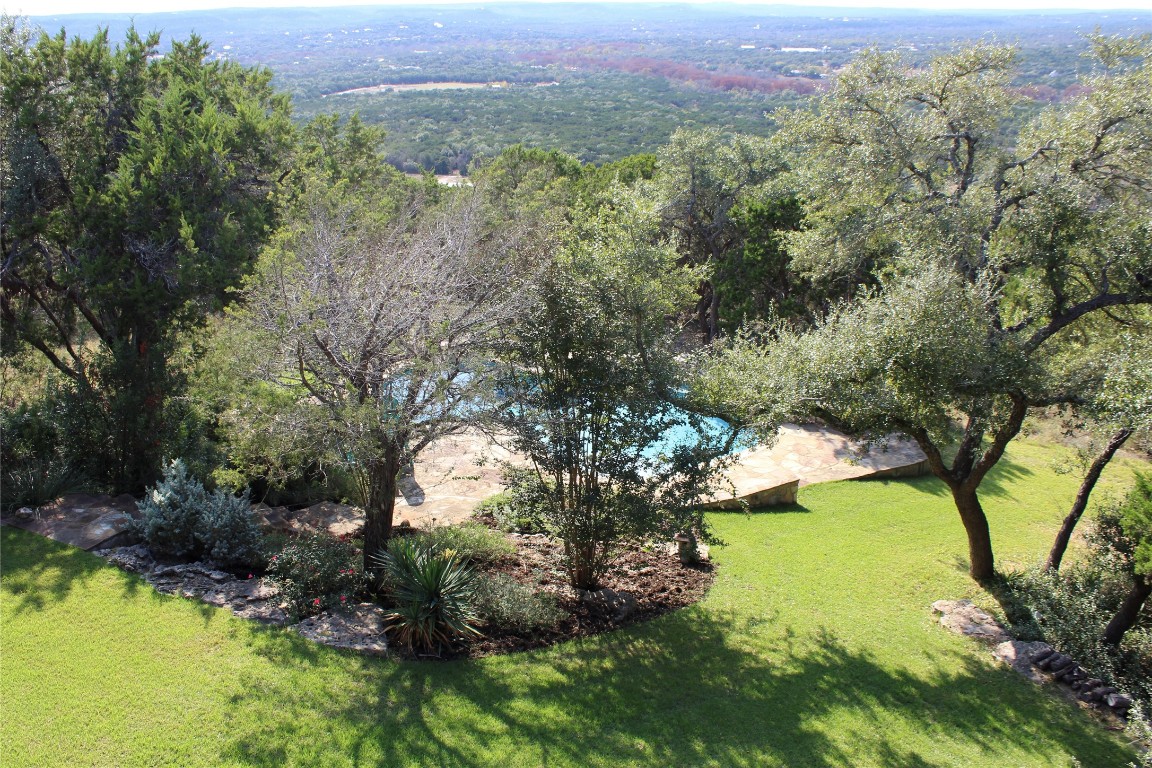 470 Inspiration Trail Wimberley, TX 78676 - Photo 5 of 30 an aerial view of residential houses with outdoor space and trees all around