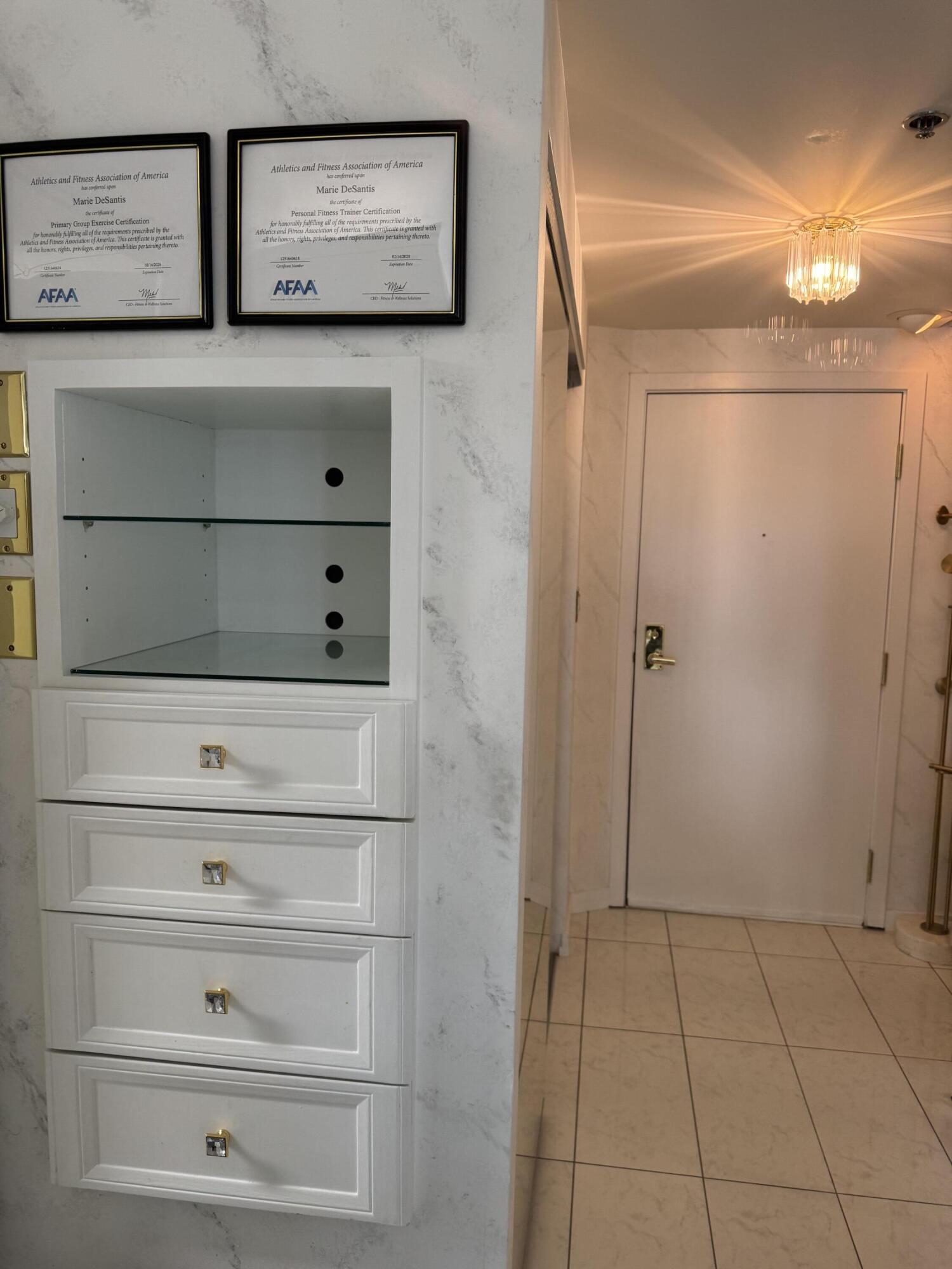 333 Lake Avenue, Unit 806 Racine, WI 53403 - Photo 8 of 62 2B_LST 806_Front Entrance Cabinet Enclos