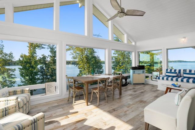 a kitchen view with stainless steel appliances a stove and a refrigerator