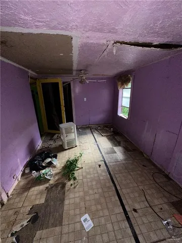 a room with gym equipment