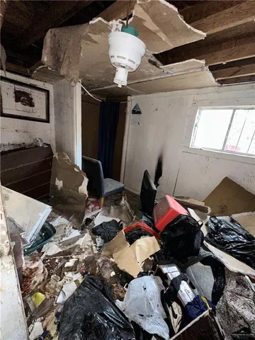 a house with trees in front of it