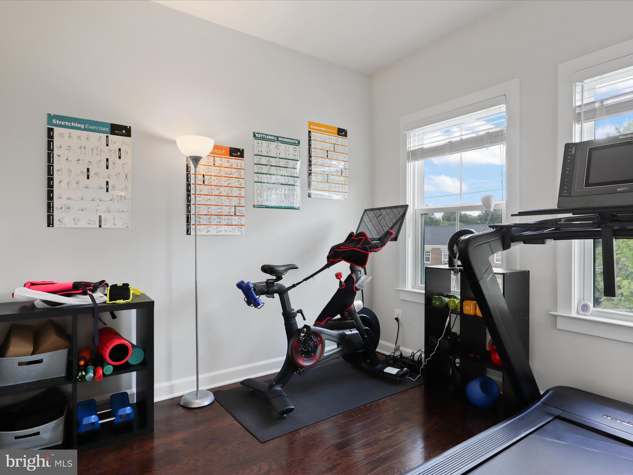 5742 10th Road North Arlington, VA 22205 - Photo 29 of 44 a view of a room with gym equipment