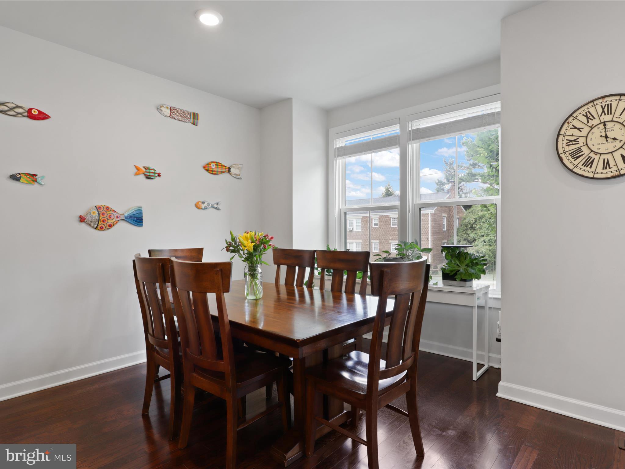 5742 10th Road North Arlington, VA 22205 - Photo 8 of 44 a view of a dining room with furniture window and outside view