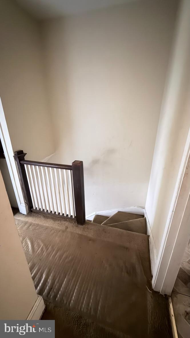 1505 West Virginia Avenue Northeast Washington, DC 20002 - Photo 8 of 19 Inviting staircase leading to new possibilities.