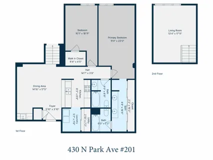 $330,000 | 430 North Park Avenue, Unit 201, Indianapolis, IN 46202
