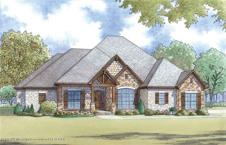 4651 West Sandidge Road Olive Branch, MS 38654 - Photo 1 of 3 MORGAN FRONT ELEVATION