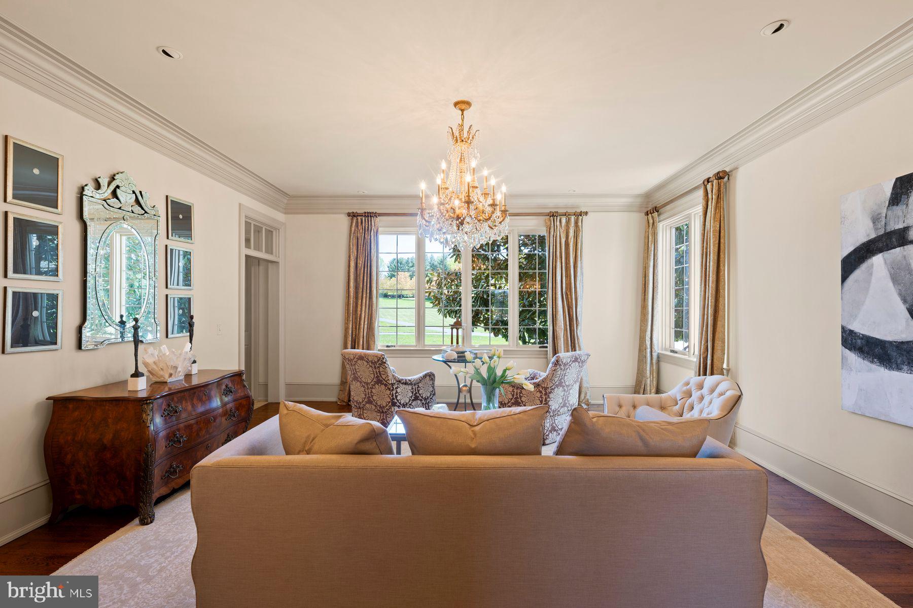 925 Drovers Lane Chester Springs, PA 19425 - Photo 10 of 96 a living room with furniture and a large window