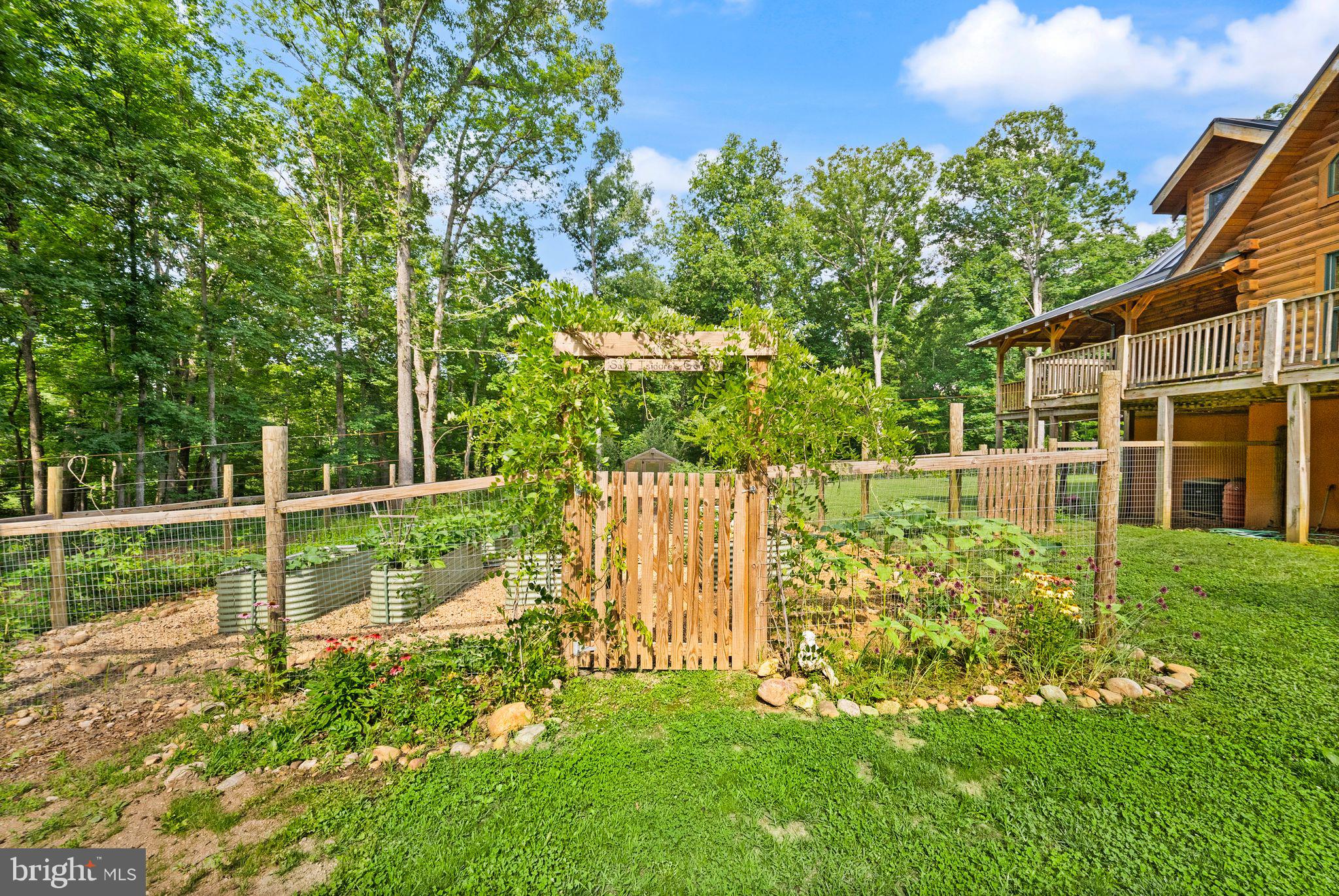 4020 Millwood Road Boyce, VA 22620 - Photo 89 of 132 Fabulous vegetable garden with deer proof fence.