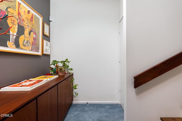 a room with storage and utility