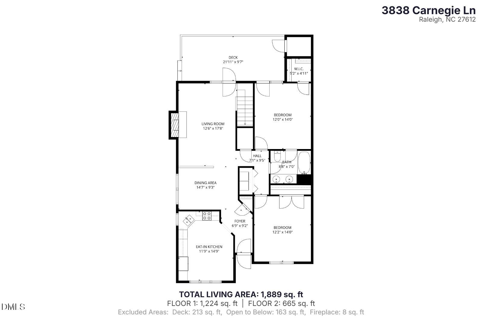 3838 Carnegie Lane Raleigh, NC 27612 - Photo 33 of 40 First Floor