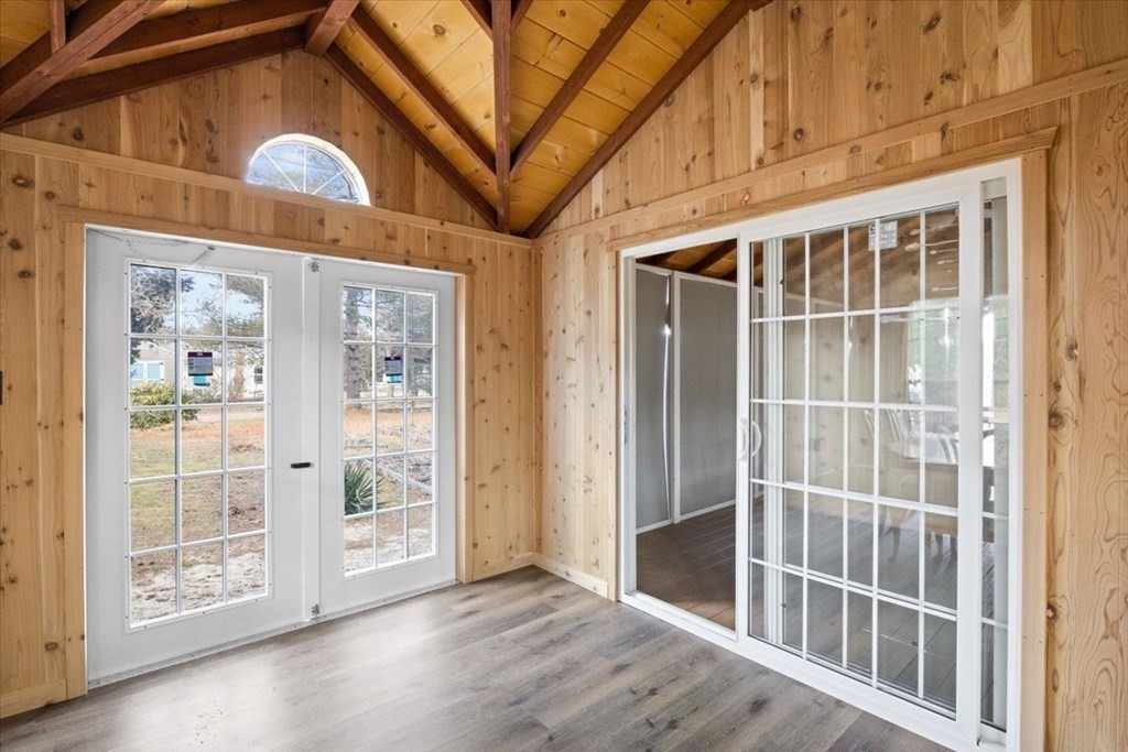 2 Helminth Avenue Wareham, MA 02571 - Photo 23 of 38 a view of front door with wooden floor and a door