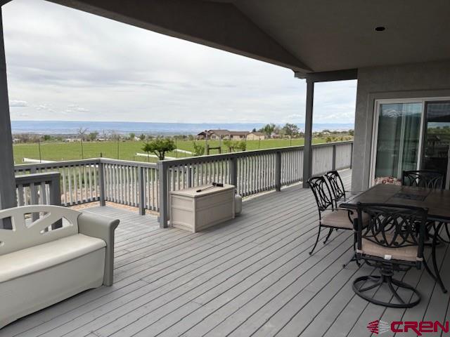 15736 2600th Road Cedaredge, CO 81413 - Photo 5 of 42 a view of a roof deck with furniture
