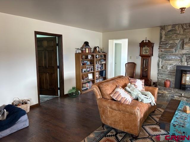 15736 2600th Road Cedaredge, CO 81413 - Photo 10 of 42 a bed room with a bed and a television