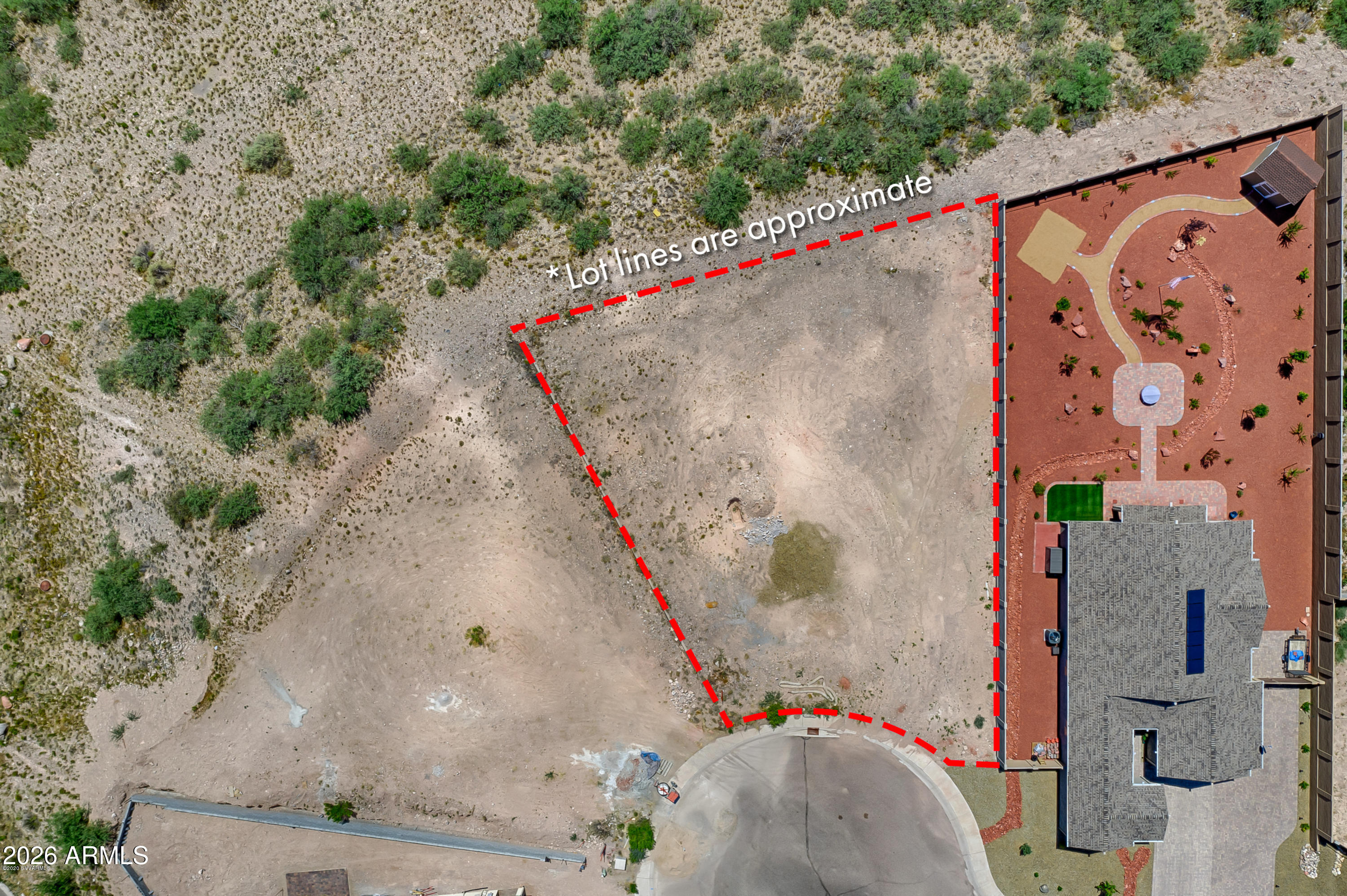 409 Powder Box Road, Unit 165 Clarkdale, AZ 86324 - Photo 2 of 10 an aerial view of a house
