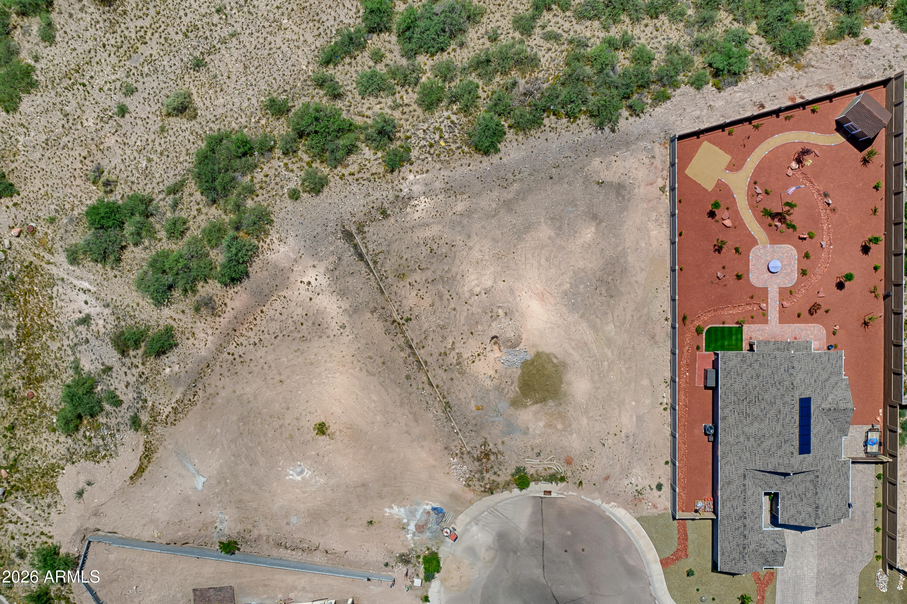 409 Powder Box Road, Unit 165 Clarkdale, AZ 86324 - Photo 10 of 10 an aerial view of houses with outdoor space