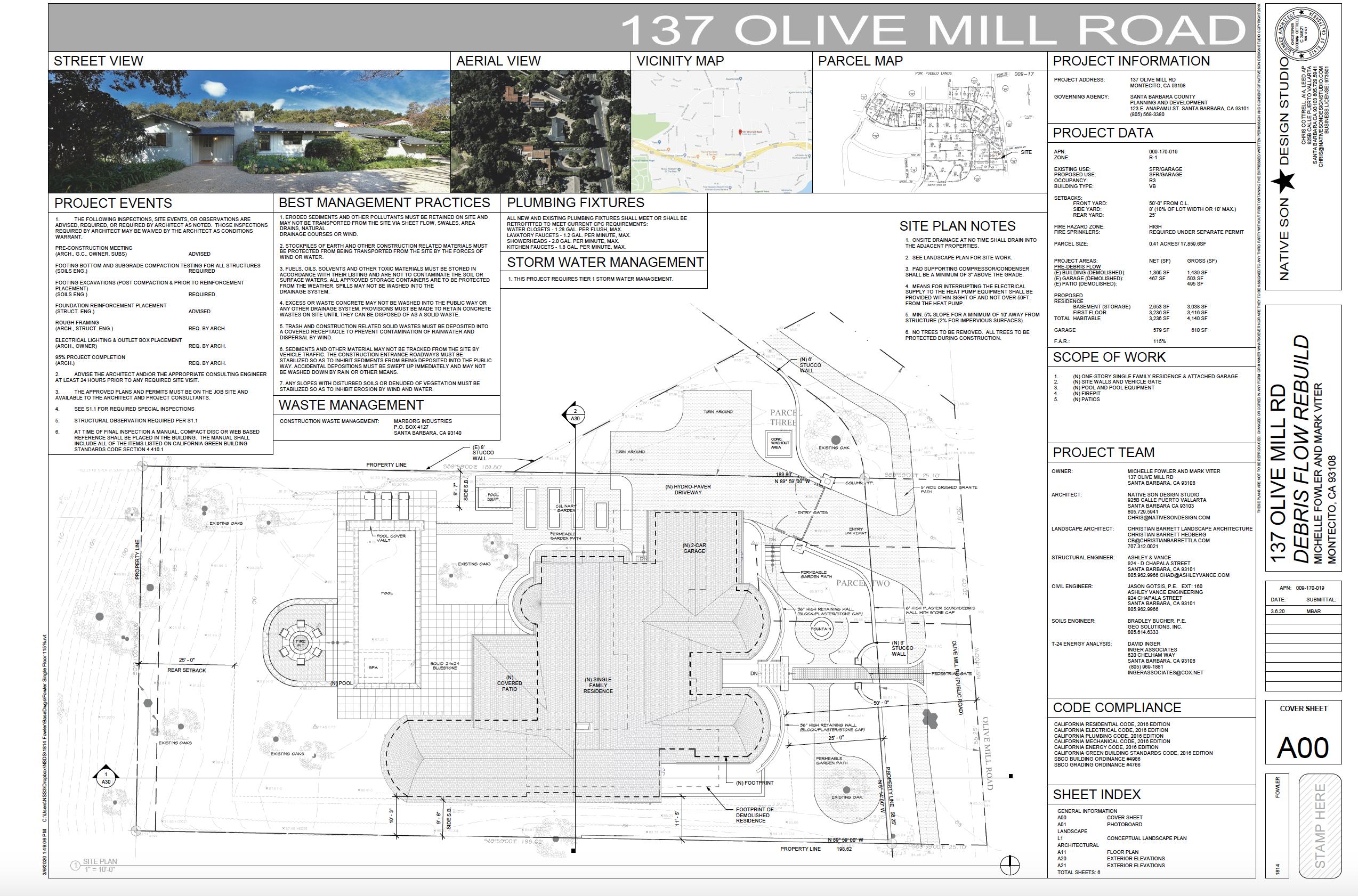 137 Olive Mill Road Montecito, CA 93108 - Photo 3 of 28 a view of a ocean from a terrace