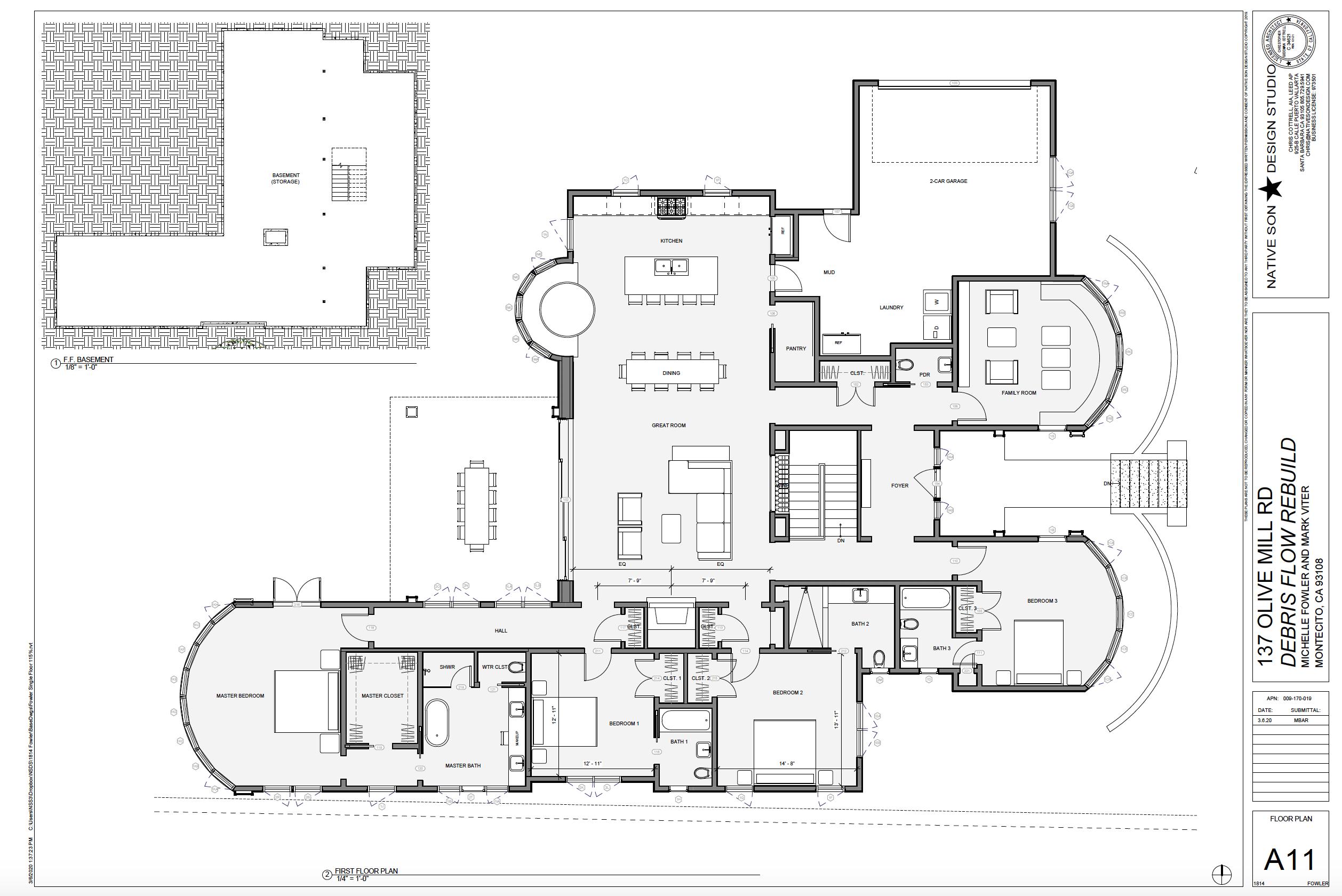 137 Olive Mill Road Montecito, CA 93108 - Photo 5 of 28 a white building with glass windows