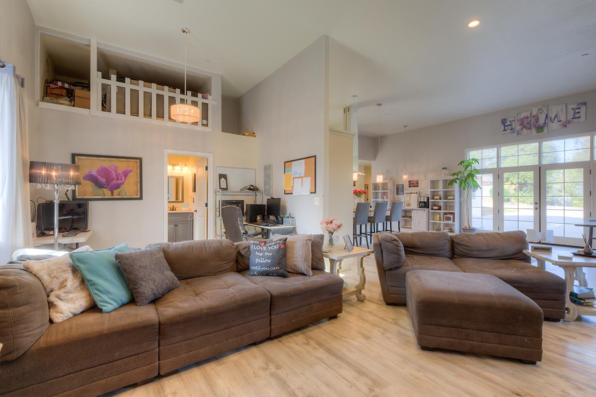 83 Northfork Road Berry Creek, CA 95916 - Photo 35 of 56 a living room with furniture and a large window