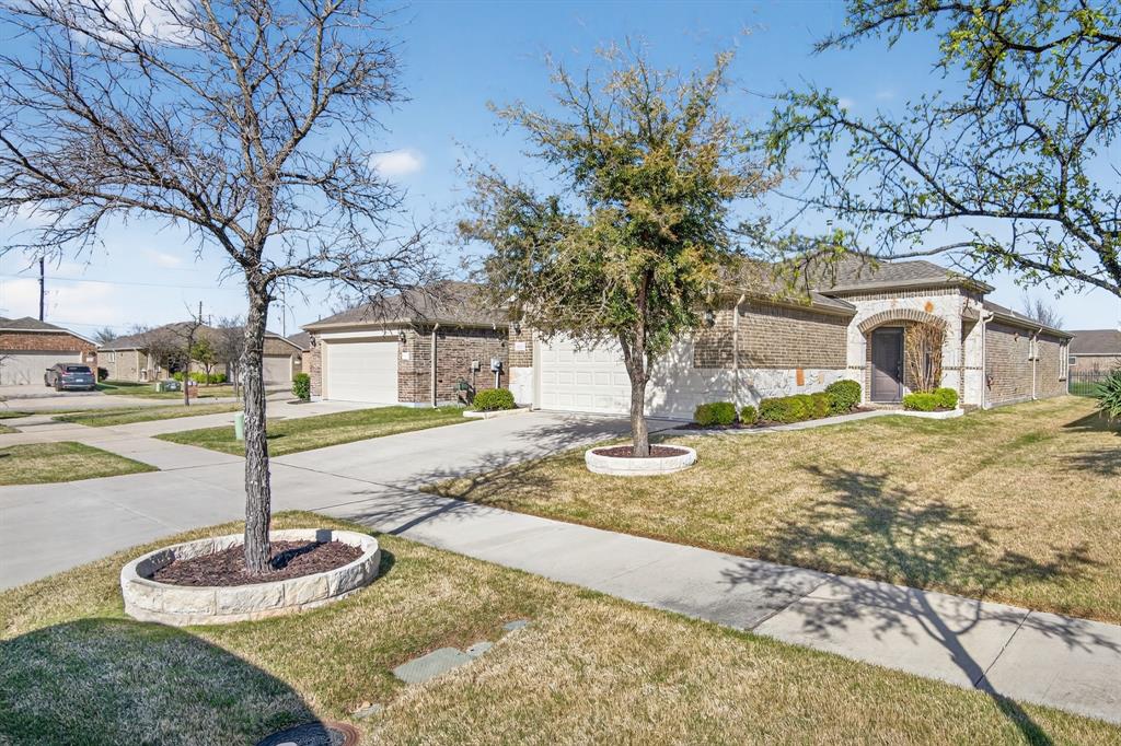 8978 Shore Crest Road Frisco, TX 75036 - Photo 2 of 40 a front view of a house with garden