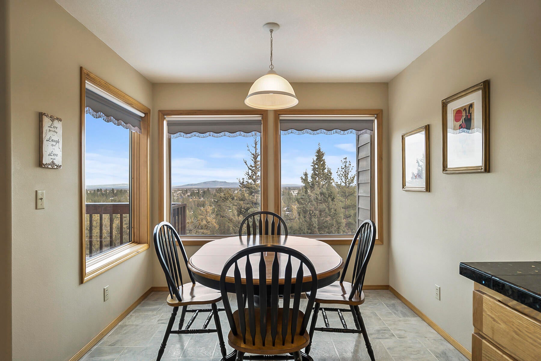 3808 Northwest Summerfield Road Bend, OR 97703 - Photo 13 of 38 Light and bright breakfast nook off the kitchen.