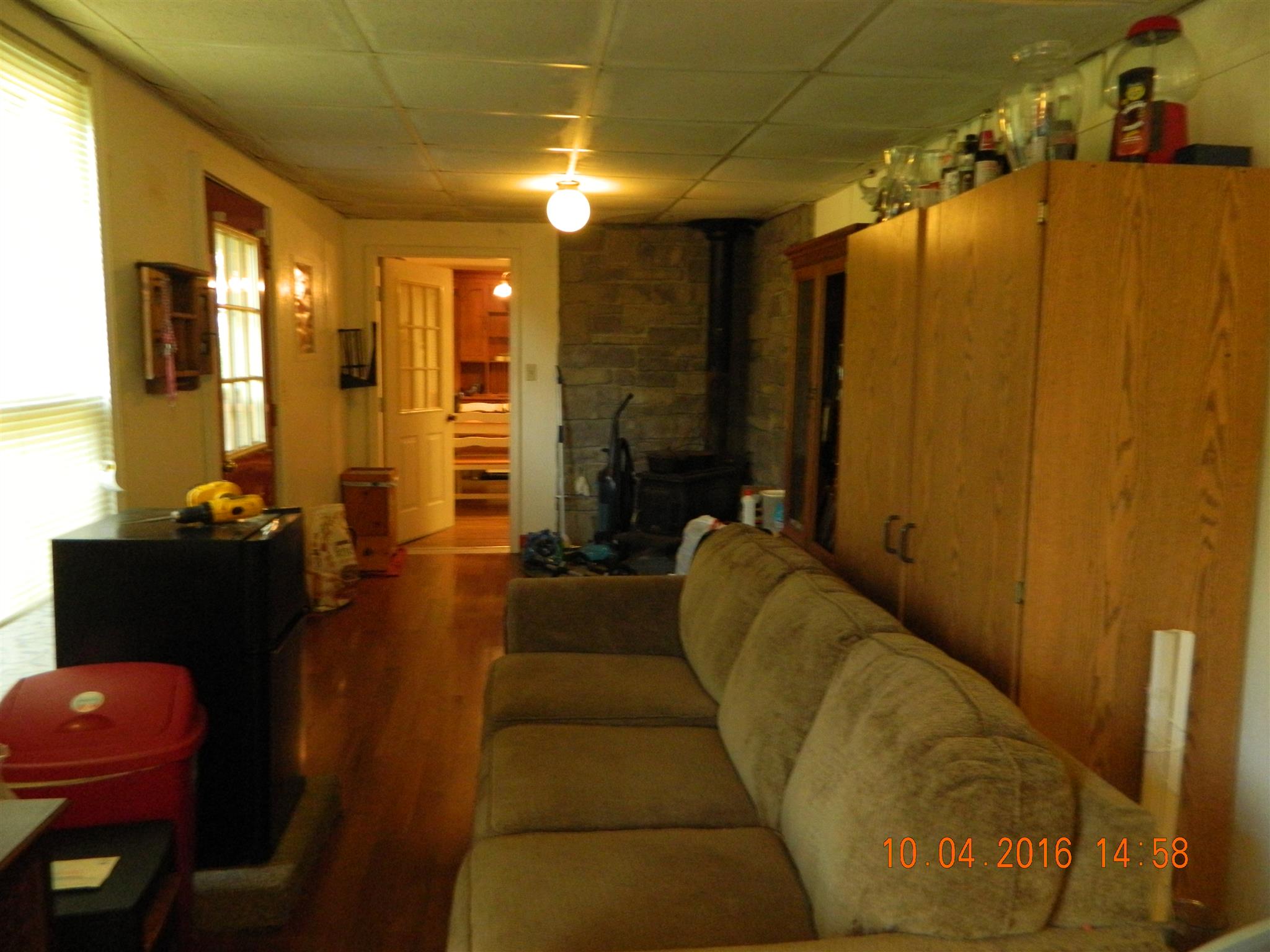 1706 Neptune Road Ashland City, TN 37015 - Photo 16 of 17 Wood Burning Stove in Workout Room