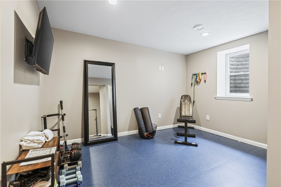908 Taylor Rise Victor, NY 14564 - Photo 36 of 41 Gym Area in Basement. Could be future additional b
