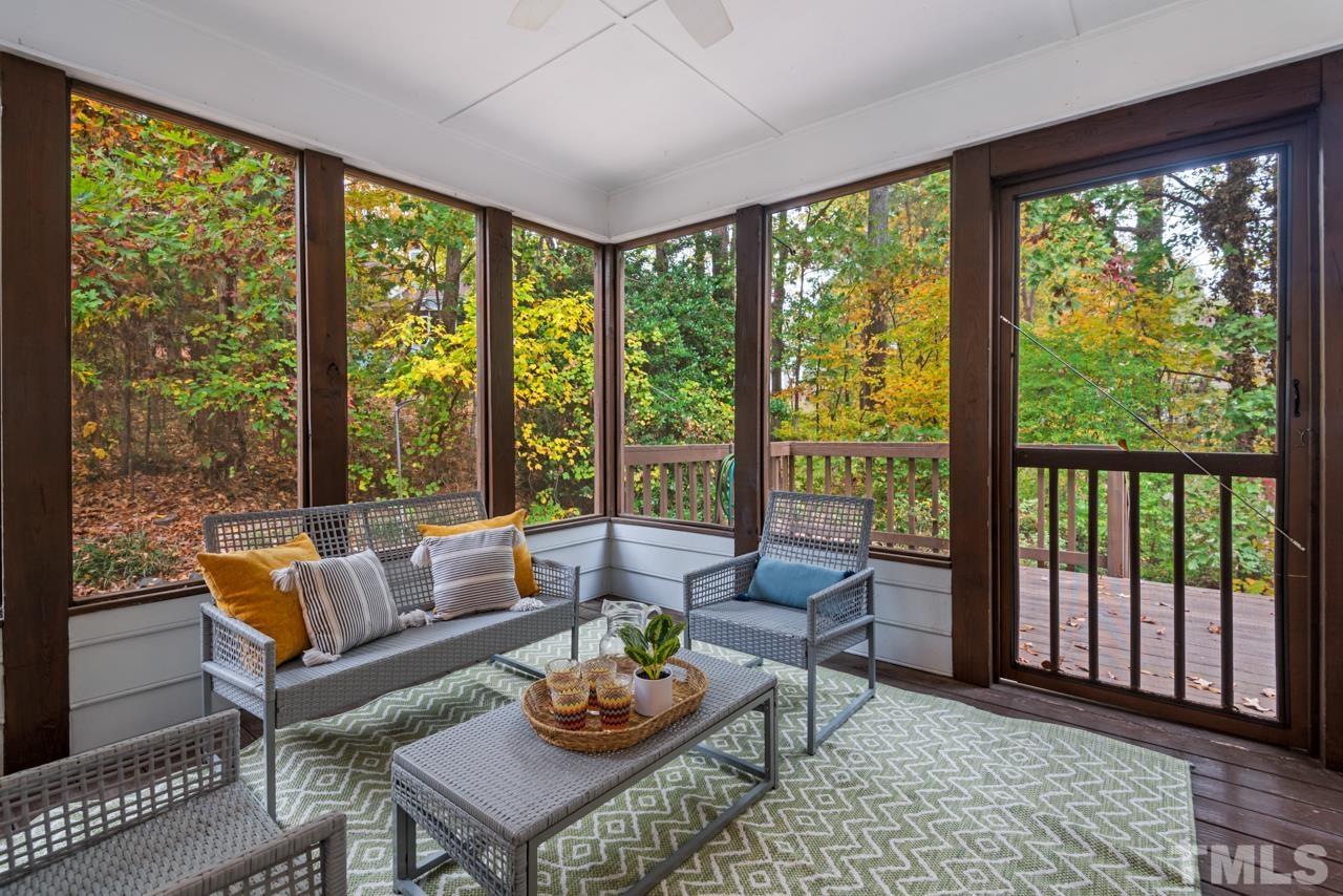 4109 Settlement Drive Durham, NC 27713 - Photo 15 of 31 a living room with furniture and a large window