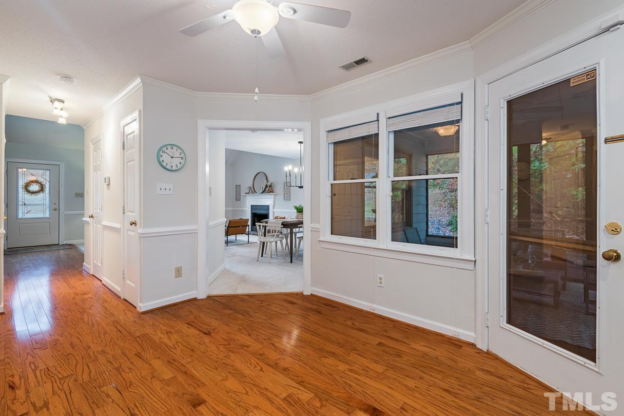 4109 Settlement Drive Durham, NC 27713 - Photo 10 of 31 wooden floor and dining room with wooden floor