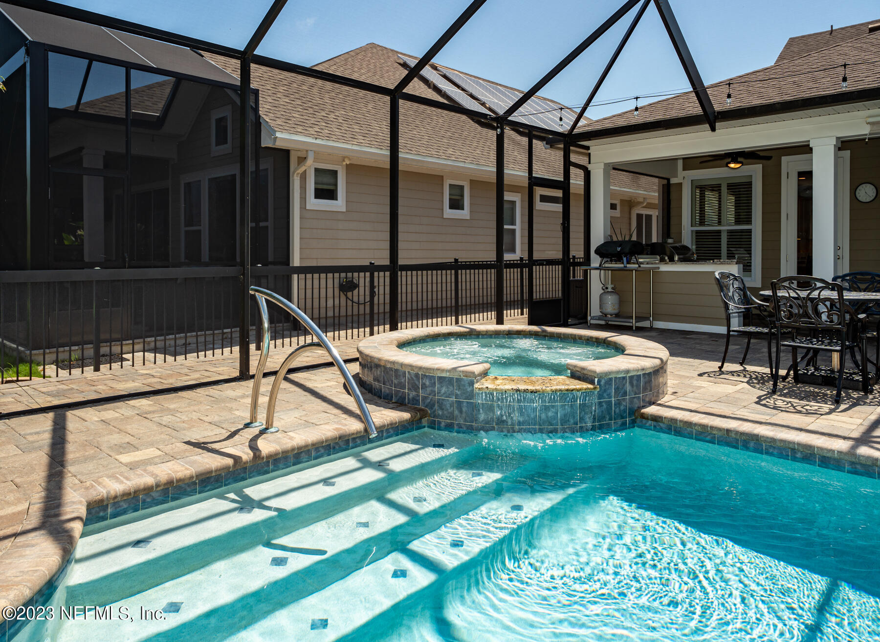 516 Stone Ridge Drive Ponte Vedra, FL 32081 - Photo 29 of 37 STEPS INTO POOL