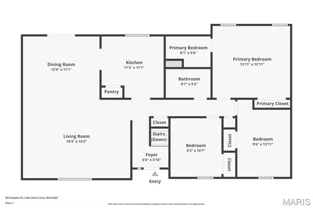 $298,000 | 922 Ampere Place, Lake St. Louis, MO 63367