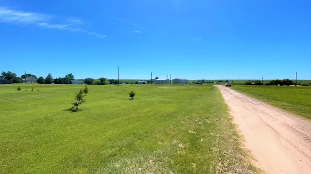 a view of a lake with outdoor space