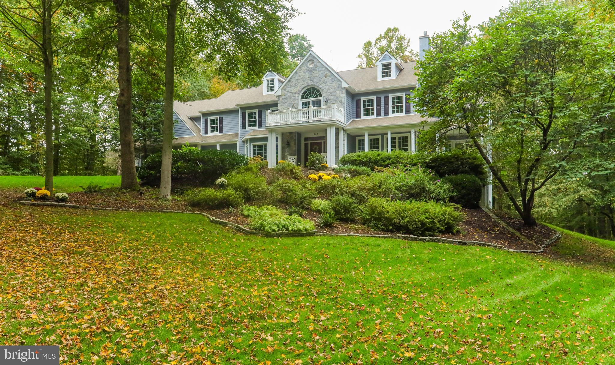 Front as you pull onto driveway
