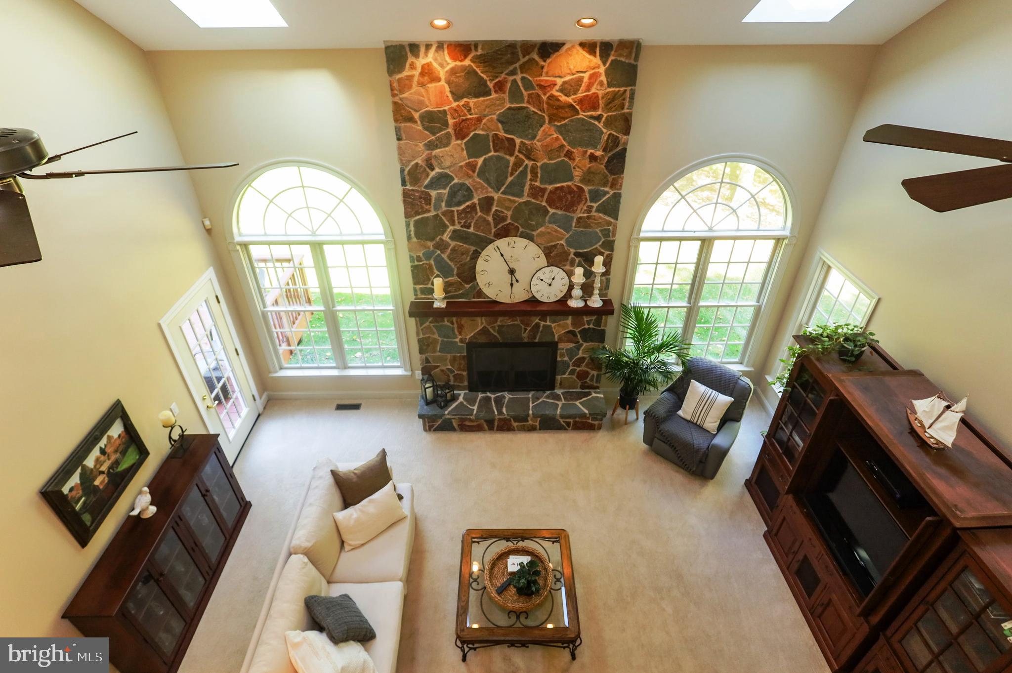 205 Fern Ridge Landenberg, PA 19350 - Photo 17 of 42 View of family room from 2nd floor