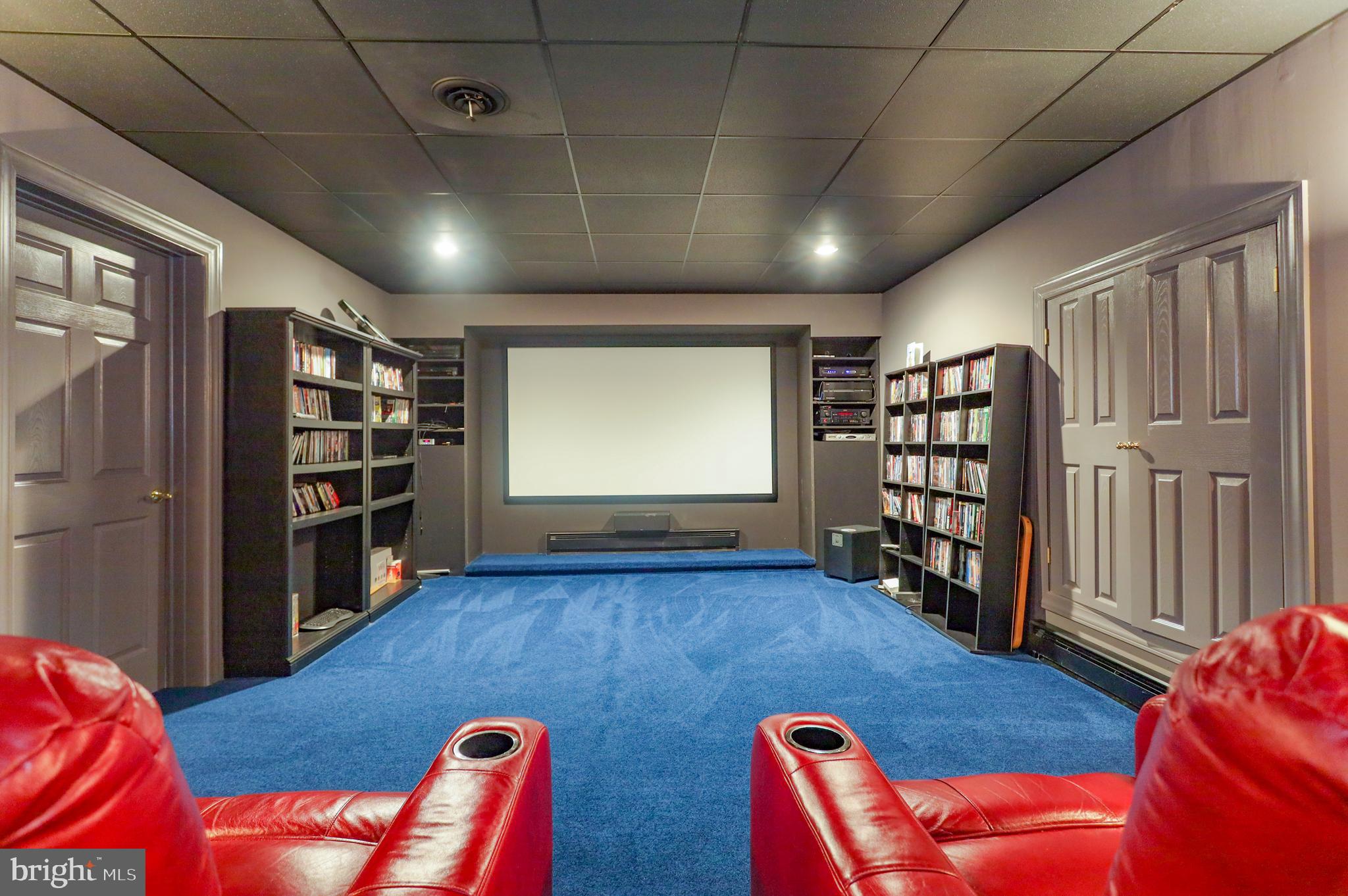 205 Fern Ridge Landenberg, PA 19350 - Photo 36 of 42 8 seat theater room
