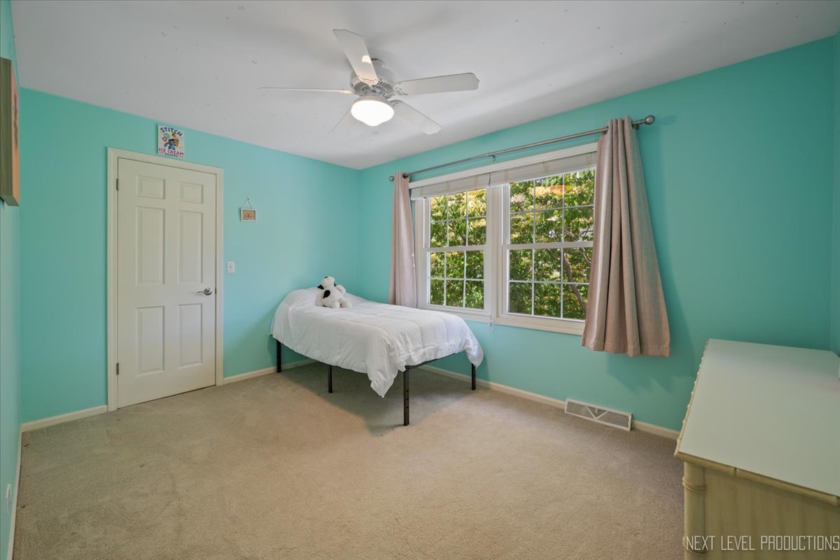1009 East Bailey Road Naperville, IL 60565 - Photo 20 of 33 a spacious bedroom with a bed and a window