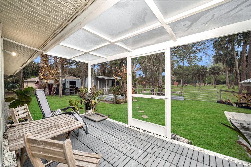 1840 23rd Street Southwest Naples, FL 34117 - Photo 34 of 50 Screened in view of sunroom