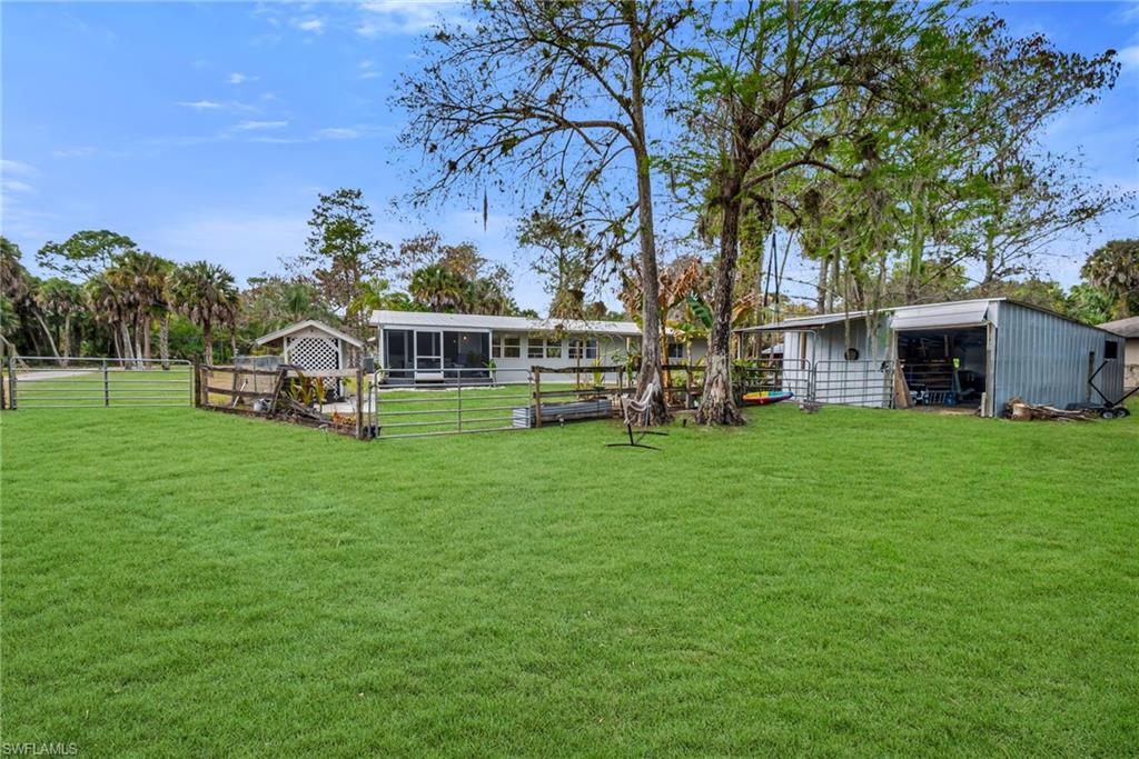 1840 23rd Street Southwest Naples, FL 34117 - Photo 48 of 50 View of fenced yard